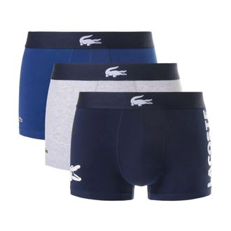 Lacoste Ondergoed, Heren, Veelkleurig, 2Xl, Katoen, Multicolor Katoenen Stretch Boxers
