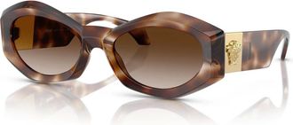 Versace Dames, Accessoires, Bruin, Maat: 54 MM Polyamide