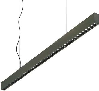 Ideal Lux Ideal Lux - led Decorative Linear Straight Bar Pendant Black, 4000K