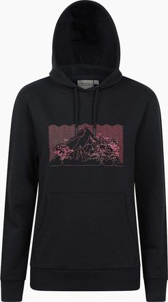 Mountain Warehouse Womens Mountain Warehouse Womens/Ladies Ombre Hoodie - Black - Size: 16