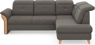 HOME AFFAIRE Ecksofa »Dangast L-Form« Kopfteilverstellung, wahlweise mit motorischer Relaxfunktion