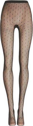Wolford Dotted Net Tights