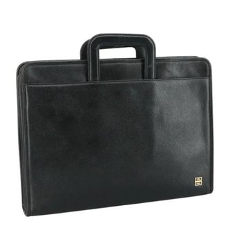 Givenchy Tweedehands leren handtassen - Dames - Pre-owned - Zwart - Maat: ONE Size Leer