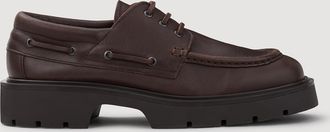 Sandro Leather loafers with a chunky sole