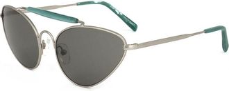 Linda Farrow DRIES VAN NOTEN 8DVN9 C5 Womens Sunglasses Silver Size Standard