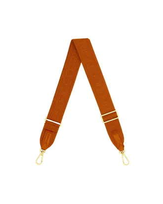 Hammitt Hammitt Webbing Crossbody Strap Candlelight Orange Brushed Gold