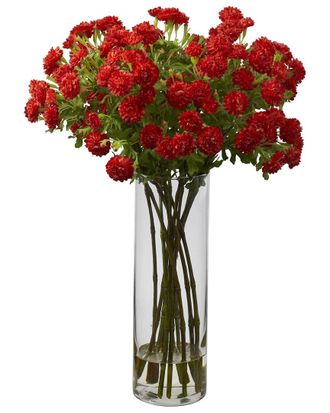 Nearly Natural Japanese Silk Flower Arrangement