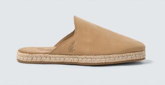 Ancient Greek Sandals Fimos leather espadrille mules