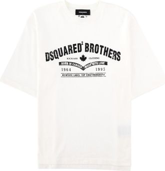 Dsquared2 White Crew Neck T-Shirt