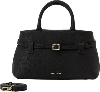 Manu Atelier Le Cambon Buckle-strap Leather Tote Bag