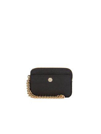 Michael Kors Jet Set Travel Midden Ritstas voor Kaarten met Ketting
