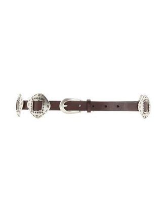 8 by YOOX MEDAL EMBELLISHMENT LEATHER BELT