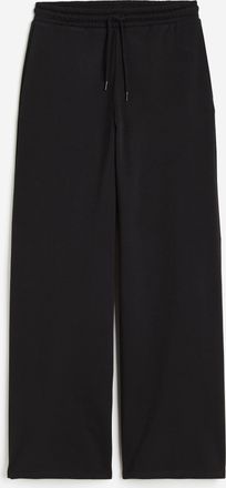 H&M Weite Joggpants - Schwarz