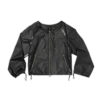 Thug Club Seam Sealed Taped Line Jacket Black TC26JK0202