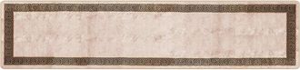 vidaXL Pasillo De Alfombra Marsa Negro 80 X 350 Cm Poli&eacute;ster Y Pvc Vidaxl