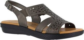 Easy Street Bolt Sandal in Pewter at Nordstrom, Size 7.5