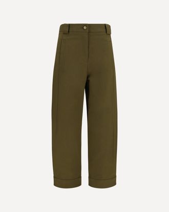 Max Mara Pantaloni cropped Adorni Woman 42