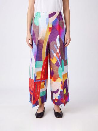 Pleats Please Issey Miyake Pants Woman color Red