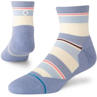 Stance Womens Milo Light Quarter Socks Multi-Colored M