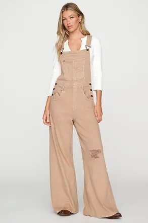 Anthropologie Pilcro Adi Printed Overalls
