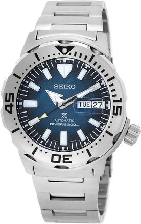 Seiko Prospex Monster Automatic Blue Dial Mens Watch SRPH75