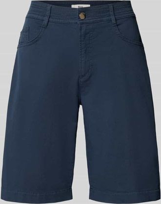 Brax Brax Regular Fit Bermuda aus Baumwoll-Mix Modell MAINE B in Marine, Gr&ouml;&szlig;e 38