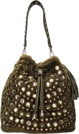 La Carrie Andromeda Bucket Bag - Dames - Tassen - Groen - Maat: ONE Size Leer
