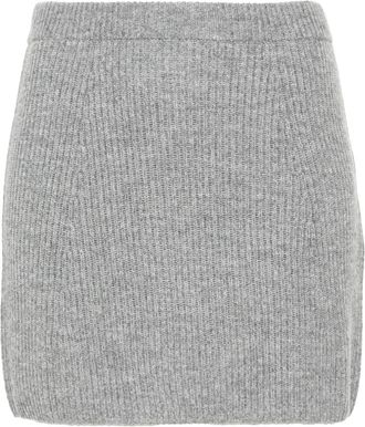Sportmax Ribbed-knit Mini Skirt