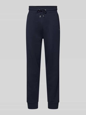 GANT Sweatpants mit elastischem Bund in Marine, Gr&ouml;&szlig;e XXXL
