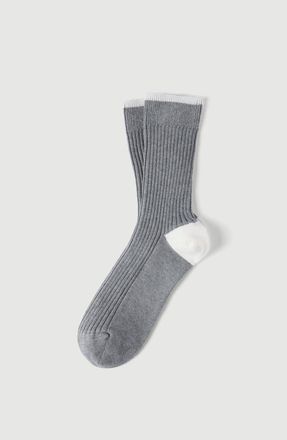 Brunello Cucinelli Cotton socks in Grey at Nordstrom, Size Xx-Large Eu