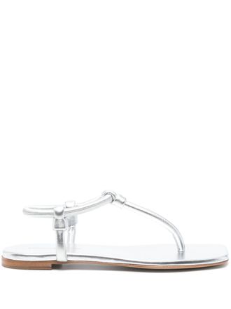 Gianvito Rossi Juno sandalen - Zilver