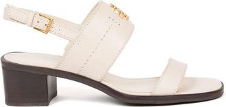 Tory Burch Tory Burch Middenhak Sandalen Nieuw Ivoor/Goud