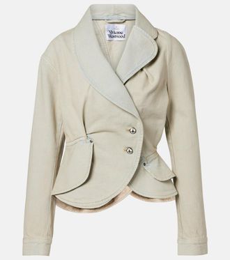 Vivienne Westwood Stormy faded denim jacket