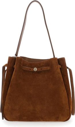 Tory Burch Tassen, Dames, Bruin, ONE Size, Su&egrave;de, Romy Large