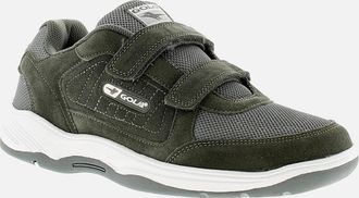 Gola Mens Gola Mens Trainers Belmont Suede Wide Touch Fastening charcoal UK Size - Grey - Size: 10