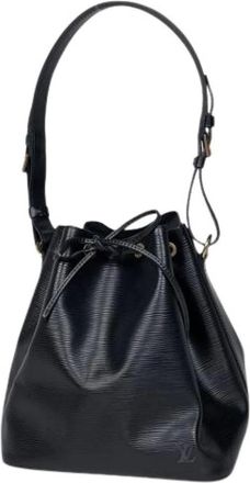 Louis Vuitton Pre-owned Bucket Bags, female, Black, Size: ONE SIZE Pre-owned Bucket Bag