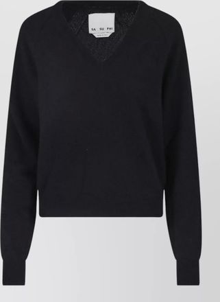 SA SU PHI cashmere silk crewneck sweatshirt