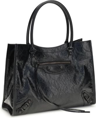 Balenciaga Le City Shoulder Bag - Black