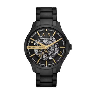 A|X Armani Exchange Hampton Automatic Black Dial Mens Watch AX2463