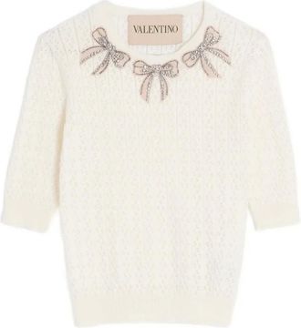 Valentino Garavani Mujer, Jerseys, Beige, Talla: S