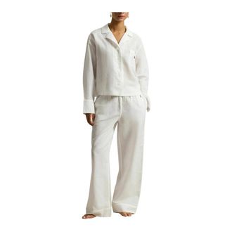 Polo Ralph Lauren Mujer, Pijama, Blanco, Talla: L