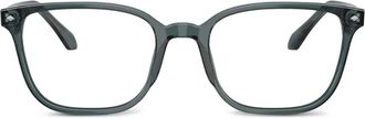 Giorgio Armani square-frame glasses - Grey