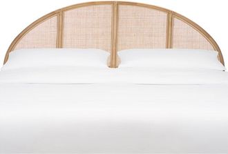 Safavieh Kurumi Rounded Rattan Headboard