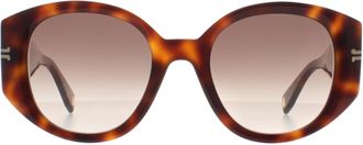 Marc Jacobs Oval Womens Havana Brown Gradient MJ 1052/S - One Size