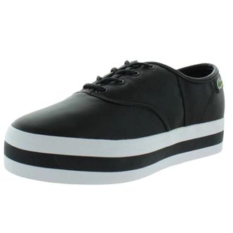 Lacoste Rene Platform - Shoes - Mujer - Negro - 36 EU