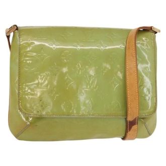 Louis Vuitton Pre-owned Cross Body Bag - Dames - Pre-owned - Groen - Maat: ONE Size Leer