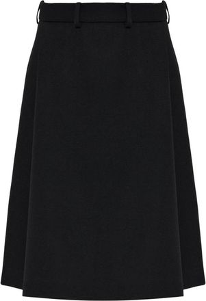 Balenciaga Pantalones Cortos de Lana Envolventes - Shorts - Mujer - Negro - 2XS