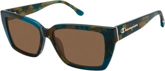 Champion MELT Polarized C02 Womens Sunglasses Blue Size 55