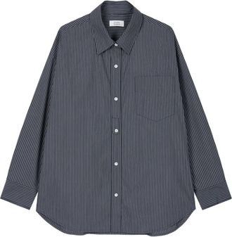 TOMBOY Camicia gessata - Grigio