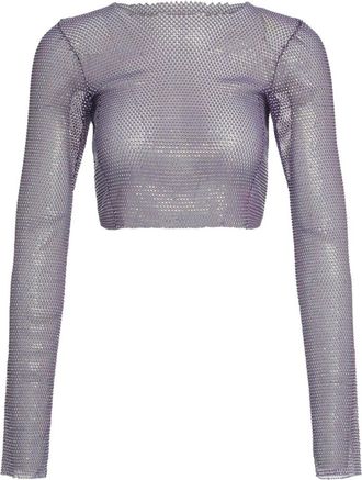 Santa Brands Tops - Dames - Longsleeves - Paars - M - Tops
